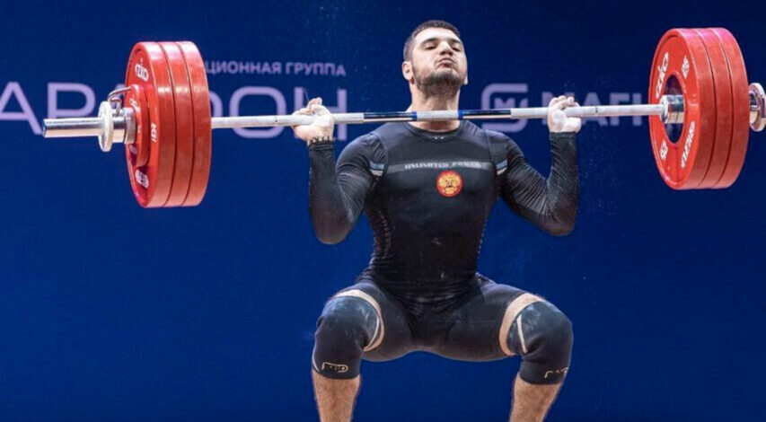 Российский тяжелоатлет Серобян стал чемпионом Европы